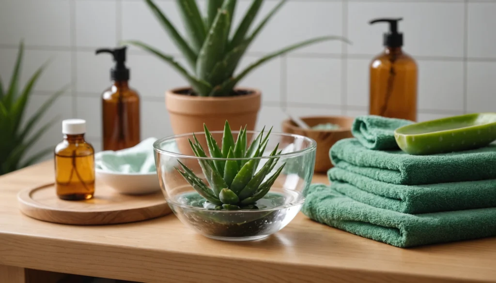 aloe vera soins cheveux
