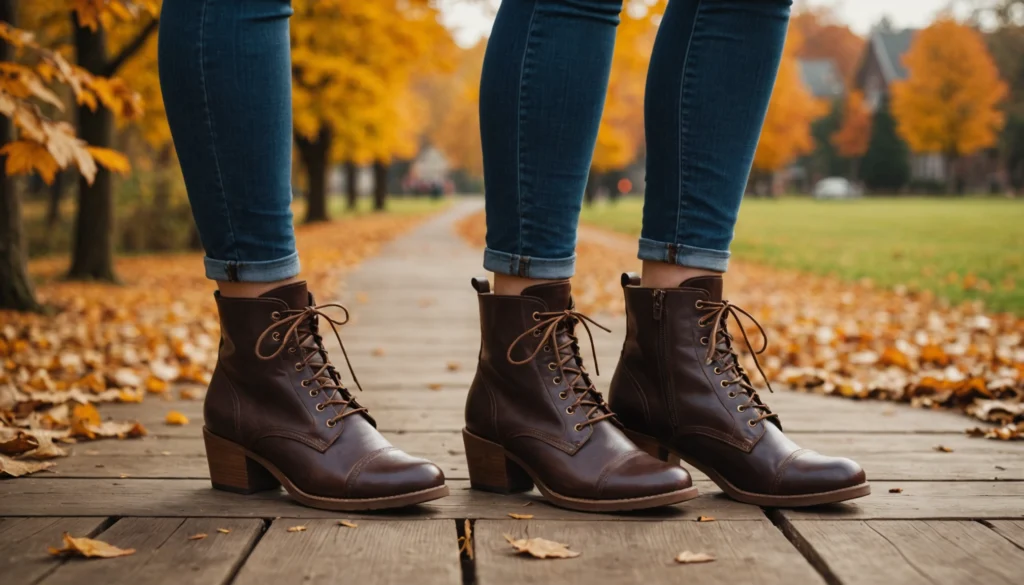 bottines vintage